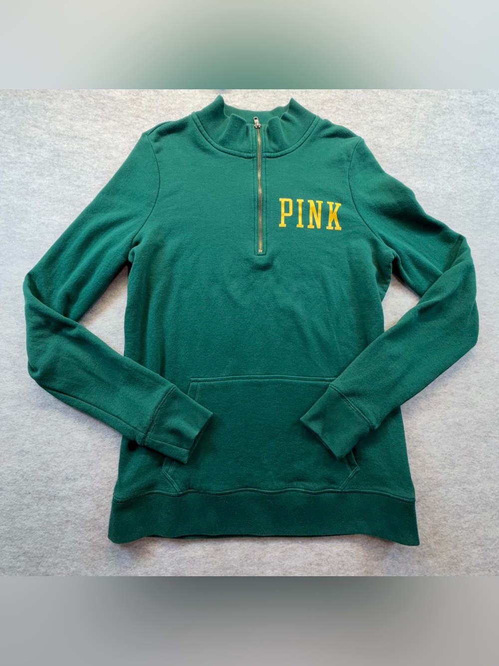 2013 PINK Victoria’s Secret NFL Green Bay Packers Quarter-Zip Sweatshirt Women’s